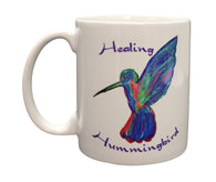 Beautiful Healing Hummingbird Mug