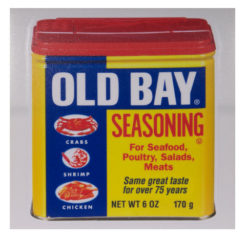 Officially Licensed Old Bay Large Window Decal