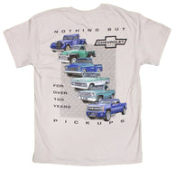 Chevy Chevrolet Nothing But Pickups Officially Licensed Men's T-Shirt