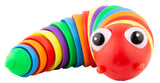 Cute Caterpillar Shape Fidget Slug Toys Children's Stress Relief Toy