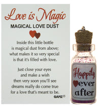 Love is Magic Magical Love Dust Bottle Charm with Story Card (Happily Ever After)