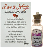 Love is Magic Magical Love Dust Bottle Charm with Story Card (Dreams Come True)