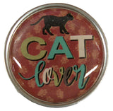 Cat Lovers Home Is Where The Cat Is Pocket Charm w/ Story Card