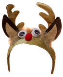 Funny Reindeer Headband with Googly Eyes