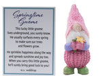 Lucky Little Springtime Gnome Figurine with Story Card