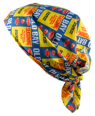 Old Bay Seafood Seasoning Licensed Old Bay Can Pattern Polyester Bandana