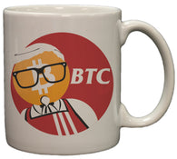 Funny Bitcoin KFC Parody 11oz Coffee Mug