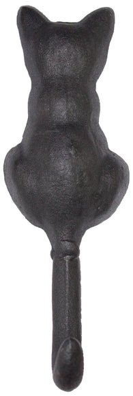 Cast Iron Cat Tail Shaped Wall Hook