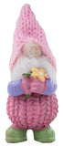 Lucky Little Springtime Gnome Figurine with Story Card