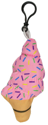 Sweet Treats Ice Cream Cone Key Chain/ Backpack Clip (Buy the set or your favorite color!)