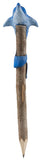Nautical Gift - Hand Carved Wooden Sea life Jumbo Pencil (Dolphin)