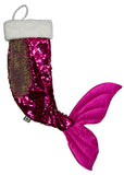Shiny Color Changing Sequin Mermaid Tail Stocking