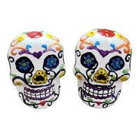 Day of the Dead Skull Salt and Pepper Shakers