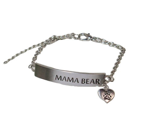 Mama Bear Adjustable Zinc Bracelet by Ganz