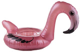 Pool Accessory - Fun and Tacky Inflatable Floating Flamingo Drink Holder