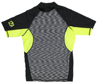 Tribal Surf RGMST Men's Short Sleeve Fast Dry Rash Guard UPF 50+