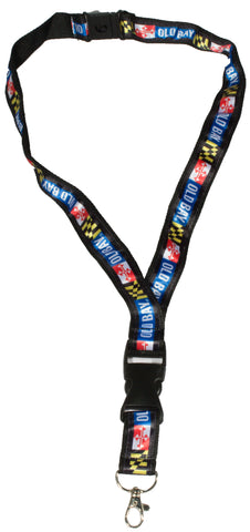 Officially Licensed Old Bay Round Lanyard