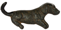 Cast Iron Dog Laying Down Shaped Wall Hook
