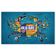 Old Bay Seafood Seasoning Licensed Crab Breakthrough Door Mat