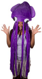 Costume Accessory Giant Extra Long Felt Squid Hat in Choice Of Color