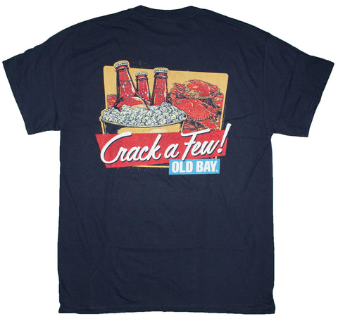 Men's Officially Licensed Old Bay Seafood Seasoning Crack A Few T-Shirt