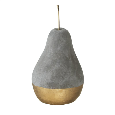 Midwest-CBK Large Cement Pear - 6.75" tall