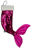 Shiny Color Changing Sequin Mermaid Tail Stocking