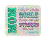 Many Women Do Noble Things Proverbs Biblical Mom Mouse Pad