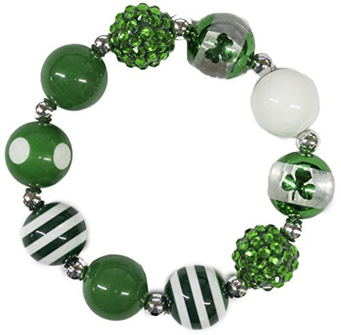 St. Patrick's Day Bling Strech Bracelet