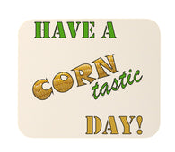Funny Corn Kid Have a Corntastic Day Heavy Duty Mouse Pad