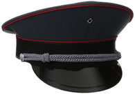 Jacobson Hat Company Men's Deluxe Military Captain Hat (Sizes 58-60 cm)
