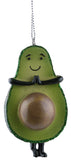 Cute And Funny Avocado Yoga Ornament In Choice Of Pose