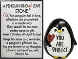 Ganz A Penguin Kind of Love Stone with Story Card