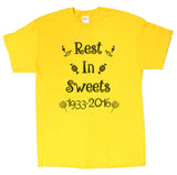 Men's Gene Wilder Tribute "Rest In Sweets" T-Shirt