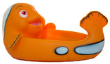 4 Piece Squeaking Clownfish Mom and Babies Bathtub/ Pool Play Set