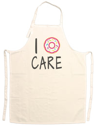 Unisex Adult I Donut Care Funny Adjustable Apron