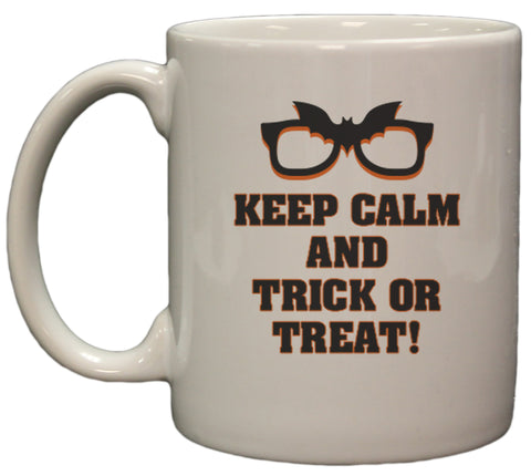 Keep Calm and Trick Or Treat Halloween 11oz Coffee Mug