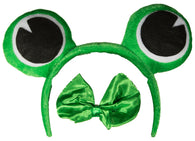 Costume Accessory Kit- Frog Headband with Bow Tie