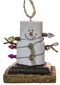 S'Mores Wrapped Up In Lights Christmas/ Everyday Ornament