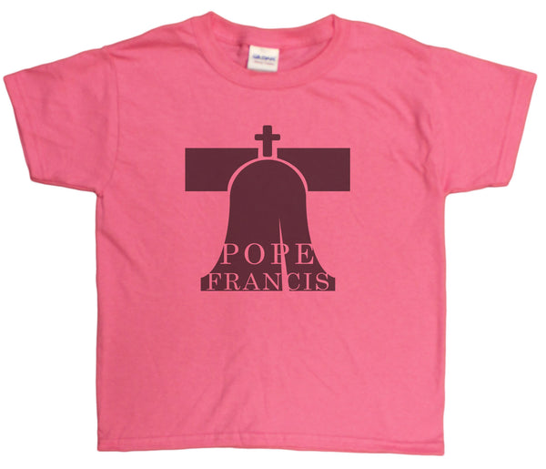 Unisex Kids 4-20 "Pope Francis" Commemorative Youth T-Shirt