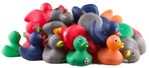 Mini rubber ducks
