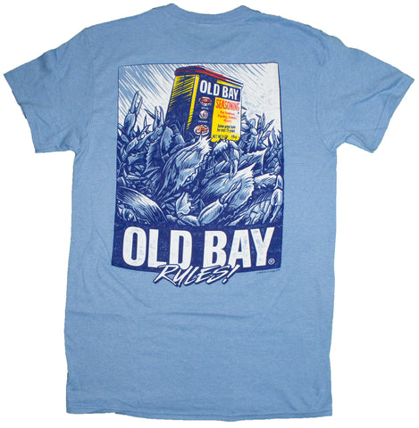 Men's Officially Licensed Old Bay Seafood Seasoning Old Bay Rules! T-Shirt