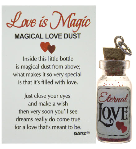 Love is Magic Magical Love Dust Bottle Charm with Story Card (Eternal Love)