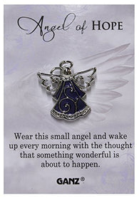 Ganz Angel of Hope Tac Pin with Story Card
