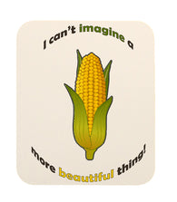 Funny Corn Kid Can't Imagine a More Beautiful Thing Heavy Duty Mouse Pad