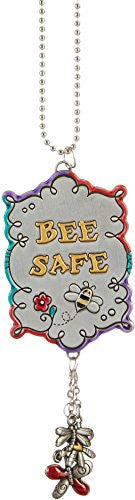 Ganz Colorful "Bee Safe" Car Charm