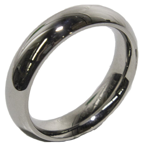 Men's Stainless Steel Dress Ring Solid Band 026
