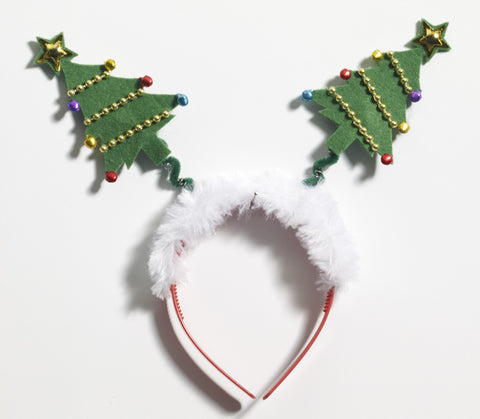 Forum Novelties Jingling Christmas Tree Bopper Headband