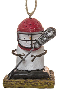 S'Mores Lacrosse Player Christmas/ Everyday Ornament