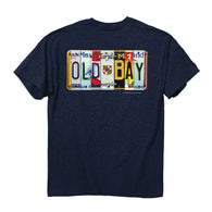 Men's Officially Licensed Old Bay License Plate T-Shirt